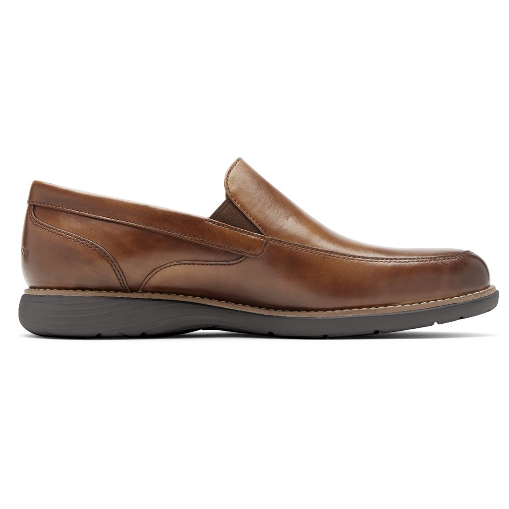 Mocassins Homem Rockport Garett Venetian Slip-Ons Marrom,Portugal VPNBW-2947